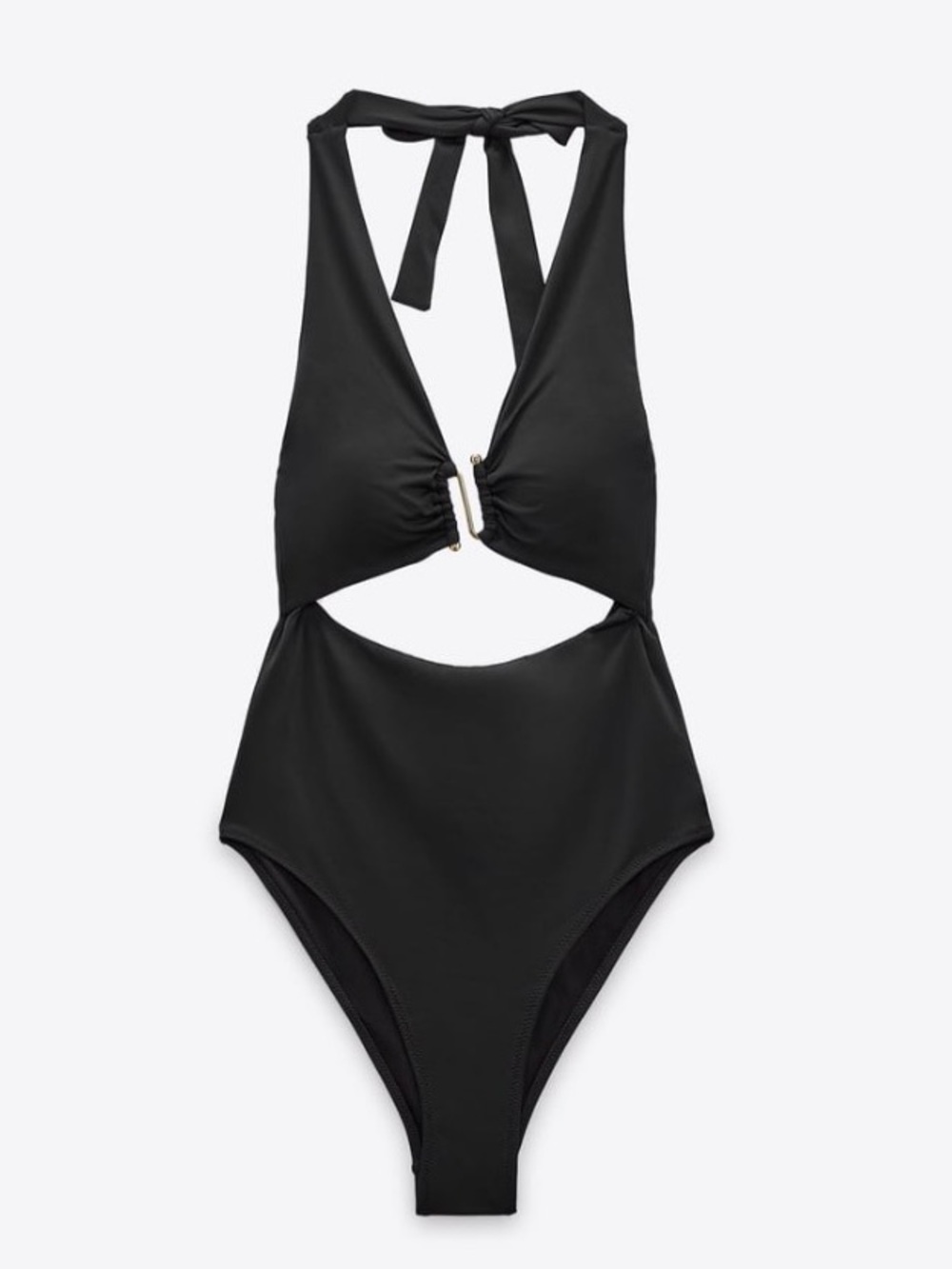 Zara cutout swimsuit size small